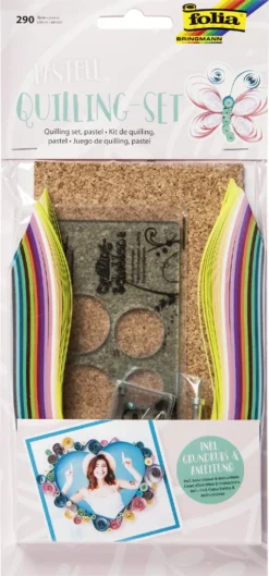 Folia Quilling-Set PASTELL 290-teilig