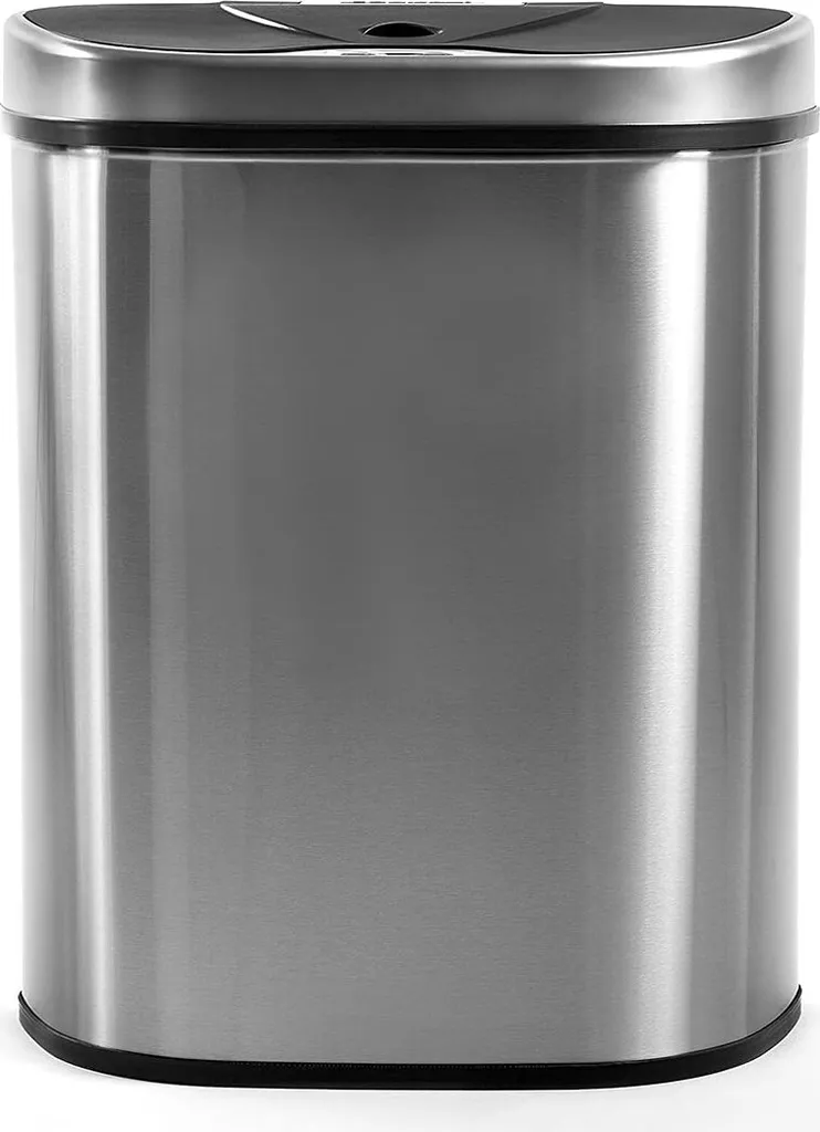 QUBIX Sensor Mülleimer 70L - 2 X 35L - 2 Fächer - Edelstahl - Abfalleimer - Abfalltrennsensor - Abfalltrennung Mülleimer 1 QUBIX Sensor Mülleimer 70L - 2 X 35L - 2 Fächer - Edelstahl - Abfalleimer - Abfalltrennsensor - Abfalltrennung Mülleimer