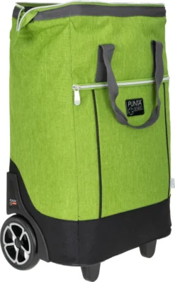 Punta Big Wheel Einkaufsroller Shopper Einkaufswagen Shopping Trolley Einkaufstrolley Trolly Große Räder 10303-0700 Two Tone Grün + Thermo Tasche -Leifheit || Vileda || Wenko Verkaufsgeschäft db78e02ab6ddd1c56494bf3f3a5a7a93