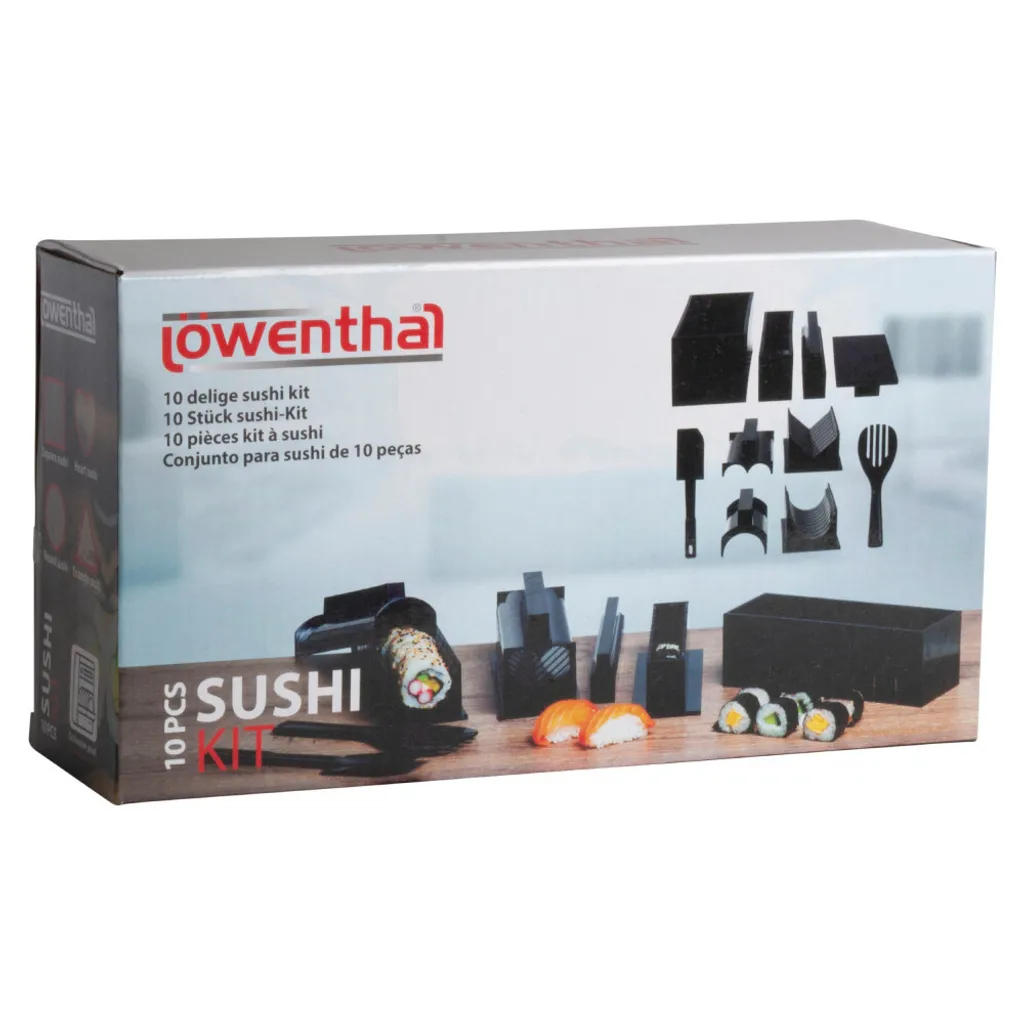 Remalux® Sushi Set DIY Sushi Kit Für Anfänger, Komplett Sushi Making Set - 10 Teılıg 1 Remalux® Sushi Set DIY Sushi Kit Für Anfänger, Komplett Sushi Making Set - 10 Teılıg