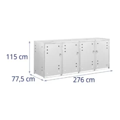Mülltonnenbox Edelstahl Mülltonnenverkleidung Mülleimerbox 4 X 240 L Schloss 13 Mülltonnenbox Edelstahl Mülltonnenverkleidung Mülleimerbox 4 X 240 L Schloss -Leifheit || Vileda || Wenko Verkaufsgeschäft dc61a1a1ab88b96689e982880595d16d