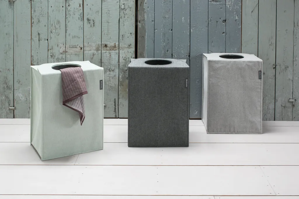 Brabantia Wäschekorbtasche 55 L Faltbar Schwarz 15 Brabantia Wäschekorbtasche 55 L Faltbar Schwarz – Bild 15