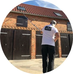 FenWi Teleskop Fensterputzer Profi Set Mit 6m Teleskopstange Gelenk & 35/40cm Kombi Fensterwischer I 600cm Aluminium Teleskopstiel Für Hohe Fenster Und Glasfronten -Leifheit || Vileda || Wenko Verkaufsgeschäft dd0cf5376c48dd25860e176ee750c3a6