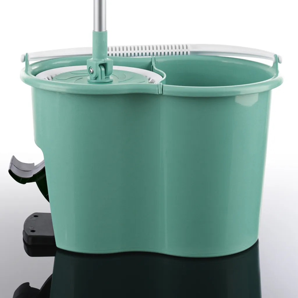 Wischmop Bodenwischer Set 2 Kammer Power Filtersystem Wischen Putzeimer Mopp NEU 9 Wischmop Bodenwischer Set 2 Kammer Power Filtersystem Wischen Putzeimer Mopp NEU – Bild 9