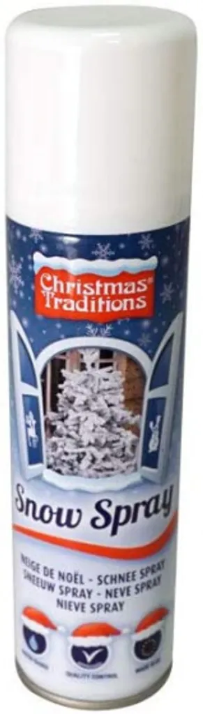 Dekoratives Sprühbild Kunstschnee 150 Ml Weiß 2 Dekoratives Sprühbild Kunstschnee 150 Ml Weiß – Bild 2