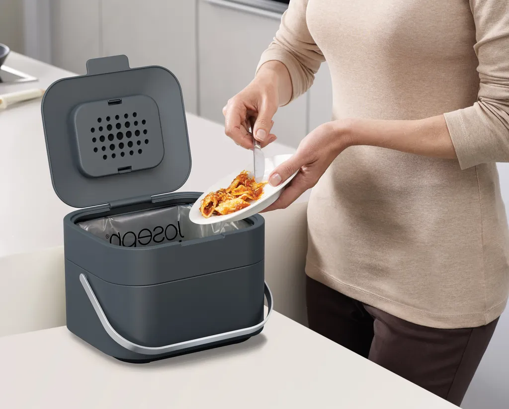 Joseph Joseph IntelligentWaste Stack 4 - Biomüll-Abfallbehälter - Graphit 4 Joseph Joseph IntelligentWaste Stack 4 - Biomüll-Abfallbehälter - Graphit – Bild 4