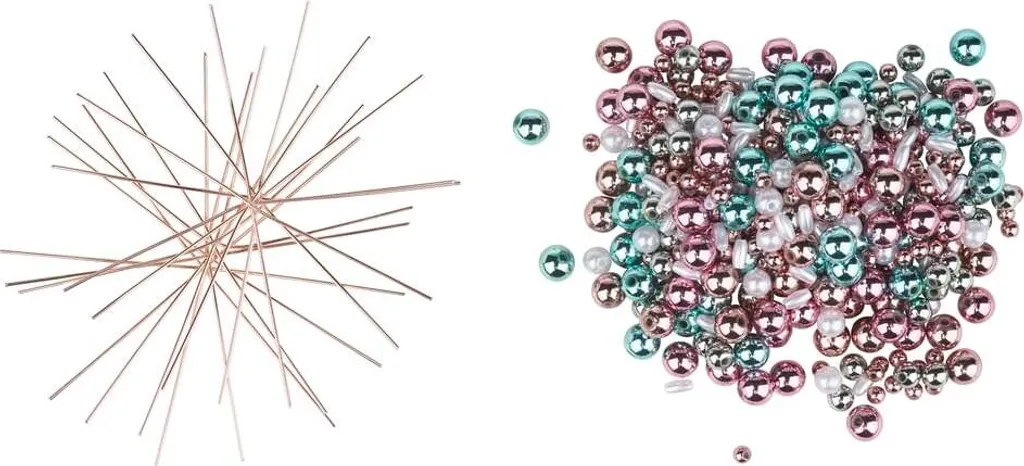 Folia Perlensterne-Set "Pastell" 340-teilig 6 Folia Perlensterne-Set "Pastell" 340-teilig – Bild 6