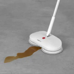 MAXXMEE Akku-Rotationsmopp - Rotierende Mikrofaserpads - Weiß Bodenwischer Akku Spray Mopp Spraymop Set Sprühwischer Tank Rotation Wischmopp -Leifheit || Vileda || Wenko Verkaufsgeschäft e162fea81402d756612ddc9b92a119d7