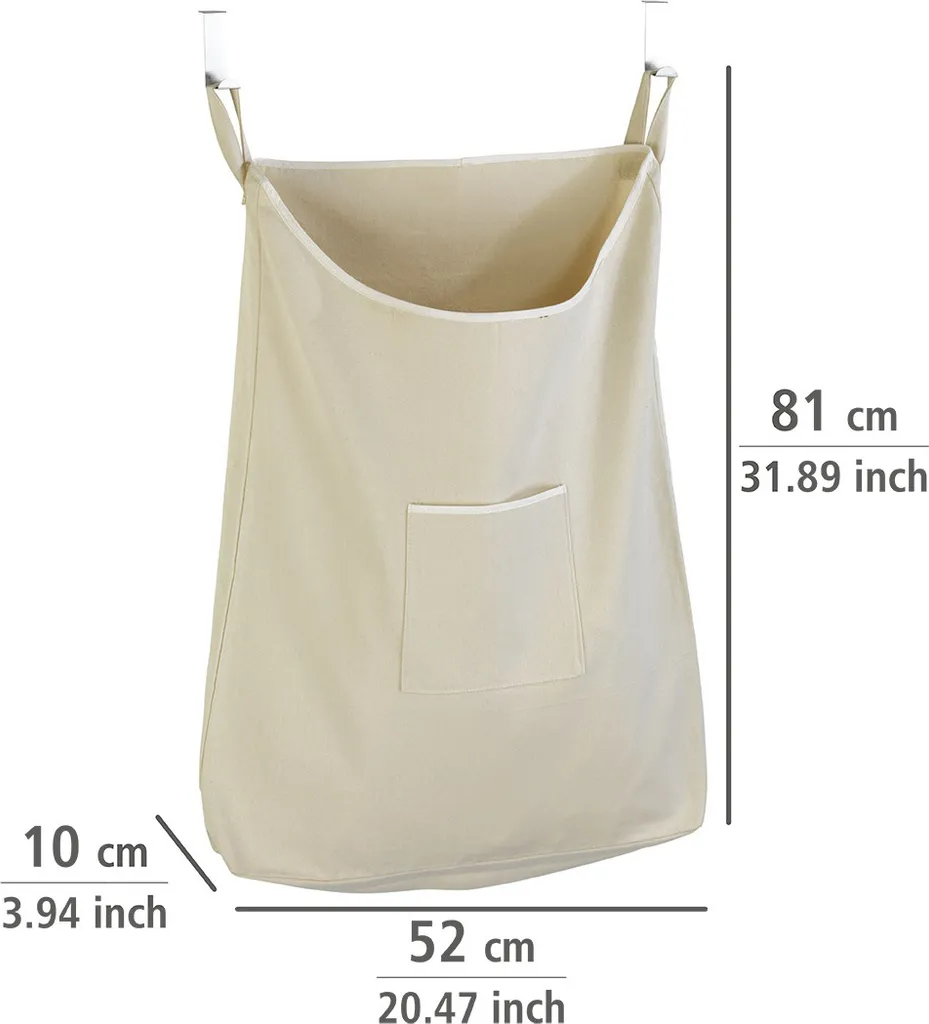 Wenko Über-Tür Wäschesammler Canguro Beige 7 Wenko Über-Tür Wäschesammler Canguro Beige – Bild 7