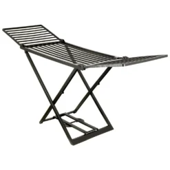 ProGarden Wäscheständer Standtrockner Flügelwäscheständer Wäschetrockner Mit Flügeln Klappbar Schwarz XXL -Leifheit || Vileda || Wenko Verkaufsgeschäft e4a9cdc035946cda554cf3d7a5c226eb