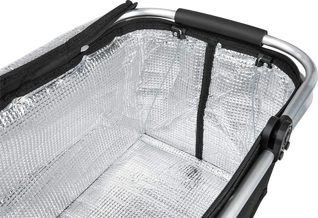 ONVAYA® Einkaufskorb Faltbar Mit Kühlfunktion | Schwarz | 2 Stück | Faltkorb Mit Deckel | Isolierkorb | Einkaufstasche | Klappkorb | Thermokorb Klappbar 7 ONVAYA® Einkaufskorb Faltbar Mit Kühlfunktion | Schwarz | 2 Stück | Faltkorb Mit Deckel | Isolierkorb | Einkaufstasche | Klappkorb | Thermokorb Klappbar – Bild 7