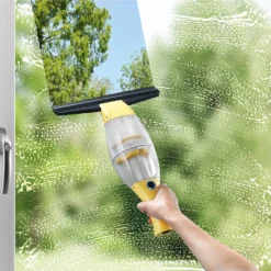 CLEANmaxx Akku-Fensterreiniger 3,7 V In Gelb Mit Verlängerungsstange -Leifheit || Vileda || Wenko Verkaufsgeschäft e5568256f80f01fd908f748694140545