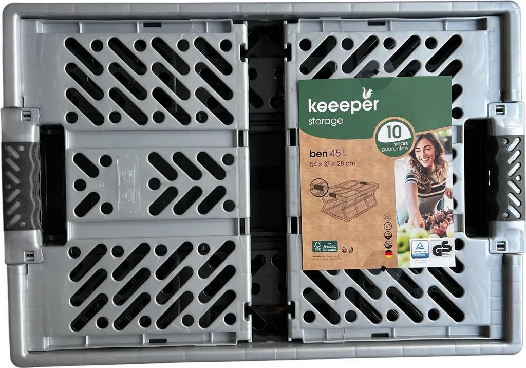 Keeeper Profi-Klappbox 45 L Mit Softgriff 54 X 37 X 28 Cm 3 Keeeper Profi-Klappbox 45 L Mit Softgriff 54 X 37 X 28 Cm – Bild 3