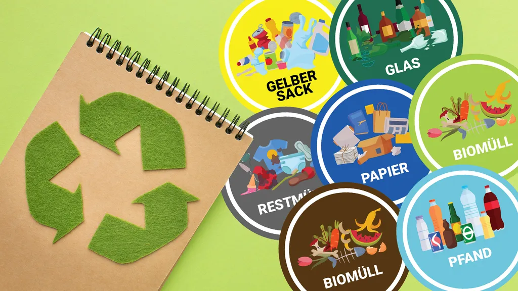 Mülltonnen Aufkleber, 7 Aufkleber Für Mülltonnen Restmüll, Papier, Gelber Sack, Glas, Pfand, Müll Sticker Für Abfallentsorgung 5 Mülltonnen Aufkleber, 7 Aufkleber Für Mülltonnen Restmüll, Papier, Gelber Sack, Glas, Pfand, Müll Sticker Für Abfallentsorgung – Bild 5