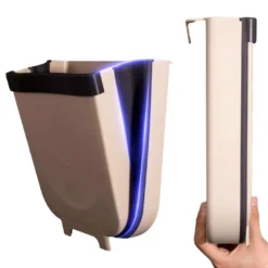 2 Stück Faltbarer Mülleimer Hängend | Volumen 9 L | Abfalleimer FürMüll | Abfallsammler Küche | Klappbarer Abfall Korb Für Die Schranktür | Auch Für Auto, Wohnmobil, LKW Geeignet | Farbe [braun] -Leifheit || Vileda || Wenko Verkaufsgeschäft e74cc2b422e5d3591808404cd627ed80