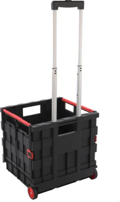 Einkaufswagen Korb Transporter Einkaufstrolley Mit Räder Klappbarer Teleskopgriff Aluminium Kunststoff 40 X 36 X 95 Cm Klappwagen -Leifheit || Vileda || Wenko Verkaufsgeschäft e8e7aff97f77f2b769db0ae2e766a4db