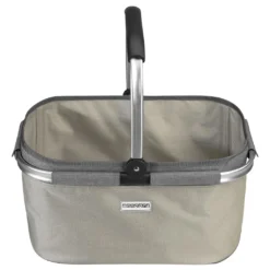 Anndora Einkaufskorb - Champagner-grau (22 Liter) - Champagner -Leifheit || Vileda || Wenko Verkaufsgeschäft e9505ebd1fd5c7c2a712805da6ff5be9