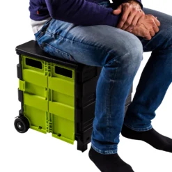 UPP Shopping Cart + Deckel Einkaufswagen Einkaufstrolley Tragekorb Einkaufskorb -Leifheit || Vileda || Wenko Verkaufsgeschäft e9bb602e1cca71a747e7c7729131a8ee