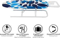 ONVAYA Tischbügelbrett | Mini Bügelbrett | Bügeltisch | Kleines, Platzsparendes Bügelbrett -Leifheit || Vileda || Wenko Verkaufsgeschäft ea23389c1ec880cb24758946af07bcb6