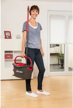 Vileda Wischmop-Set Turbo Easy Wring & Clean Incl. Powerschleuder Und Fußpedal, Farbe Grau -Leifheit || Vileda || Wenko Verkaufsgeschäft ea88e0249ed1e88162c880c6a368b6af