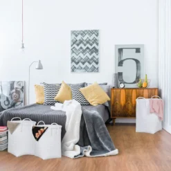 Relaxdays Wäschekorb Geflochten 3er Set -Leifheit || Vileda || Wenko Verkaufsgeschäft eadb7aa4866345eb821e962aee2e9298