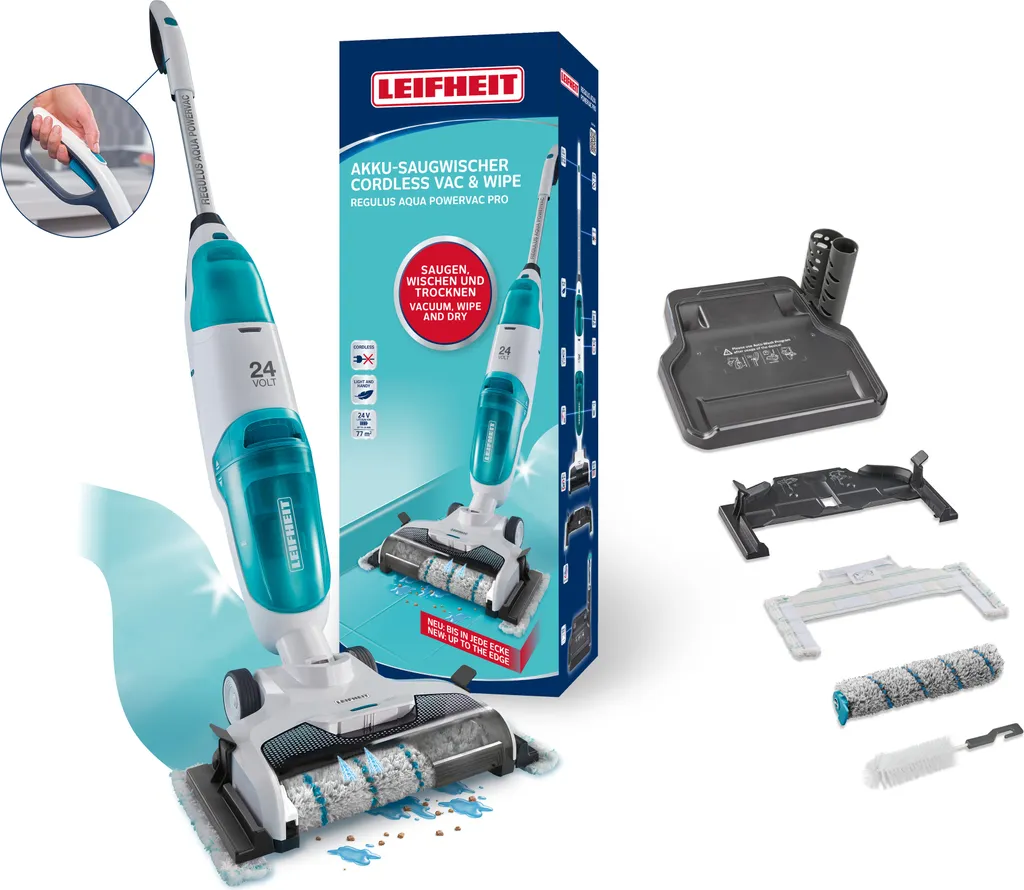 Leifheit Akku-Saugwischer RegulusAquaPowerVacPro 1 Leifheit Akku-Saugwischer RegulusAquaPowerVacPro