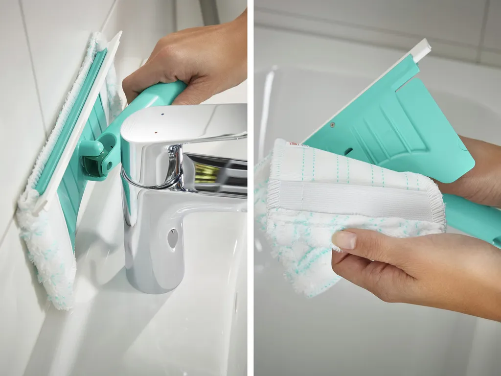 Leifheit Fliesen- Und Wannenwischer Bath Cleaner Micro Duo Telescope 125 4 Leifheit Fliesen- Und Wannenwischer Bath Cleaner Micro Duo Telescope 125 – Bild 4