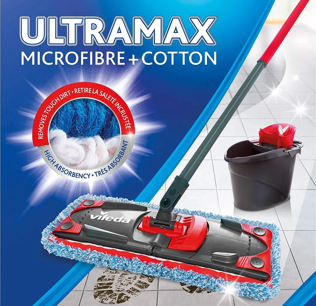 Vileda Ersatzbezug Ultramax Micro & Baumwolle Wischbezug 9 Vileda Ersatzbezug Ultramax Micro & Baumwolle Wischbezug – Bild 9