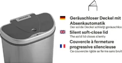 QUBIX Sensor Mülleimer 70L - 2 X 35L - 2 Fächer - Edelstahl - Abfalleimer - Abfalltrennsensor - Abfalltrennung Mülleimer 17 QUBIX Sensor Mülleimer 70L - 2 X 35L - 2 Fächer - Edelstahl - Abfalleimer - Abfalltrennsensor - Abfalltrennung Mülleimer -Leifheit || Vileda || Wenko Verkaufsgeschäft ed9afc4d4af8e1cd5696c3d306fa0234