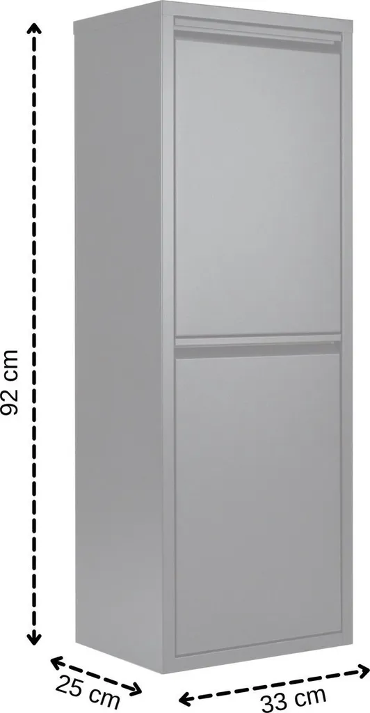 Naturn Living™ Mülleimer Aus Metall | Mülleimer Mülltrennung 2 Container | Mülleimer | Papierkörbe | Abfalleimer | Mattschwarz 2 Naturn Living™ Mülleimer Aus Metall | Mülleimer Mülltrennung 2 Container | Mülleimer | Papierkörbe | Abfalleimer | Mattschwarz – Bild 2