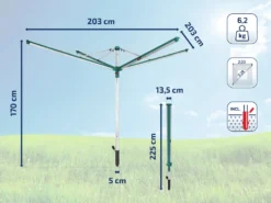 Leifheit Wäscheschirm Linomatic 500 Deluxe Cover 13 Leifheit Wäscheschirm Linomatic 500 Deluxe Cover -Leifheit || Vileda || Wenko Verkaufsgeschäft f1be3775b7cc944e0bfe3742fb00feea