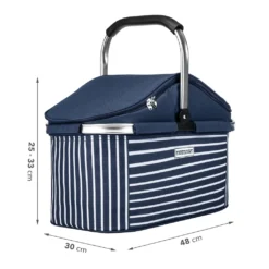 Kühlkorb Isolier Einkaufskorb Navy AHOI + 3 Kühlakkus - Blau Navy -Leifheit || Vileda || Wenko Verkaufsgeschäft f1f5d87d0814d2d92c48e4298d1ce6fc