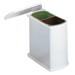 Hailo Mülleimer Küche, Einbau Ab 45 Cm Schrank, 2-fach Mülltrennung