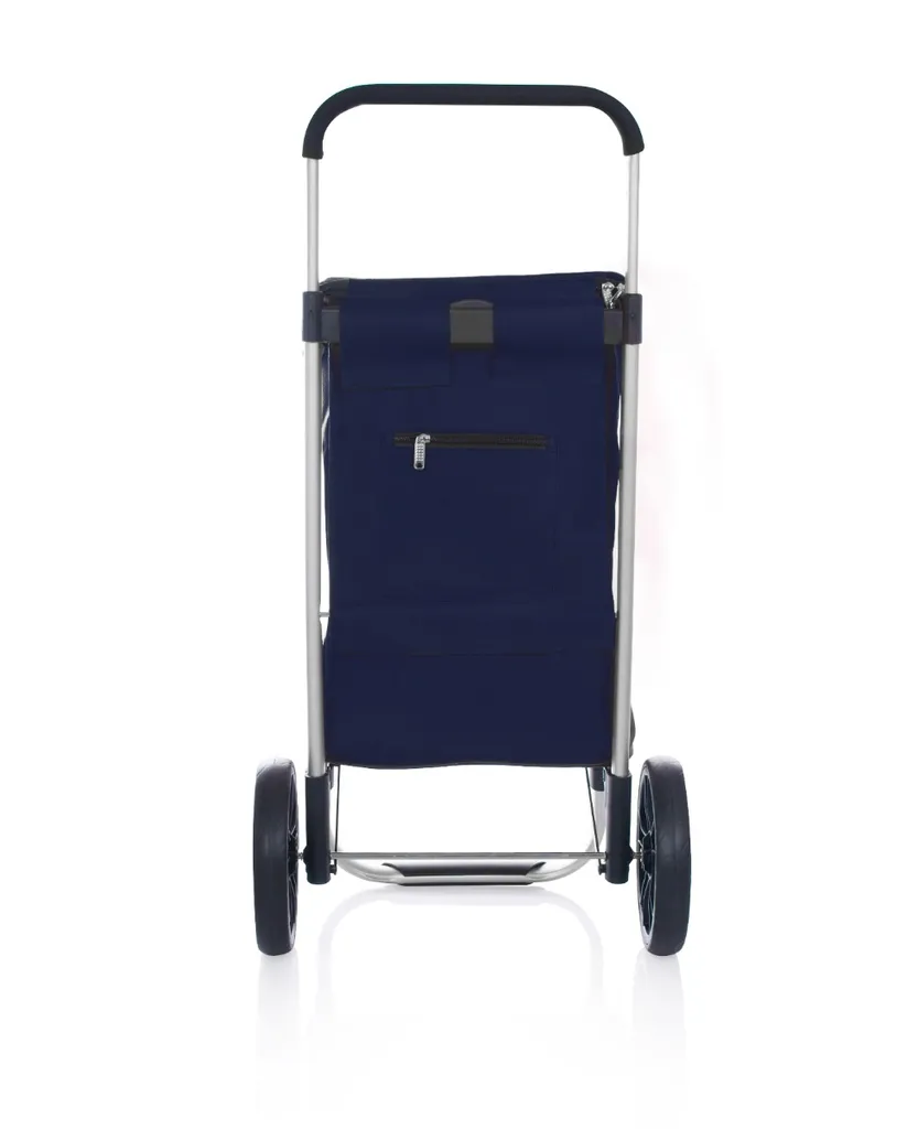 Bamex Einkaufstrolley Chicago Dunkelblau 2 Bamex Einkaufstrolley Chicago Dunkelblau – Bild 2
