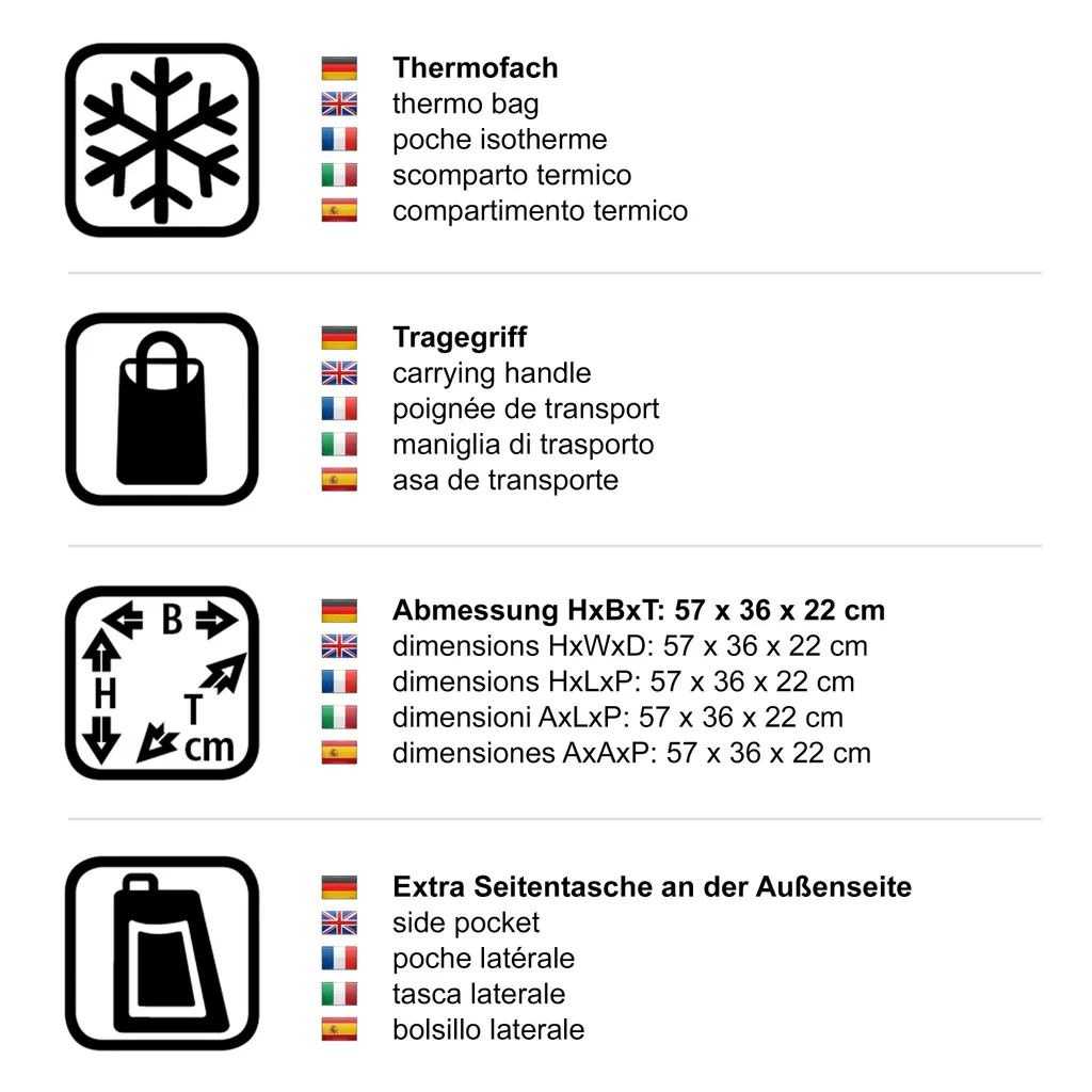 Andersen Einkaufstrolley Royal Mit Metallspeichenrad 25 Cm Und 45 Liter Einkaufstasche Wismar Schwarz/blau Mit Kühlfach, Aluminiumgestell Klappbar 8 Andersen Einkaufstrolley Royal Mit Metallspeichenrad 25 Cm Und 45 Liter Einkaufstasche Wismar Schwarz/blau Mit Kühlfach, Aluminiumgestell Klappbar – Bild 8