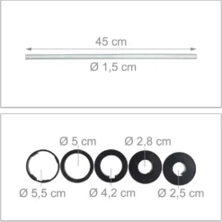 Relaxdays 2 X Bodenhülse Sonnenschirm 25 - 55 Mm 13 Relaxdays 2 X Bodenhülse Sonnenschirm 25 - 55 Mm -Leifheit || Vileda || Wenko Verkaufsgeschäft f5b39071903eeb378a0eb4f4806edec9 1
