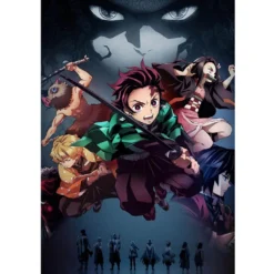 5D DIY Diamond Painting Full Diamant Kreuzstich Stickerei Malerei Demon Slayer Bilder Deko 45*60cm