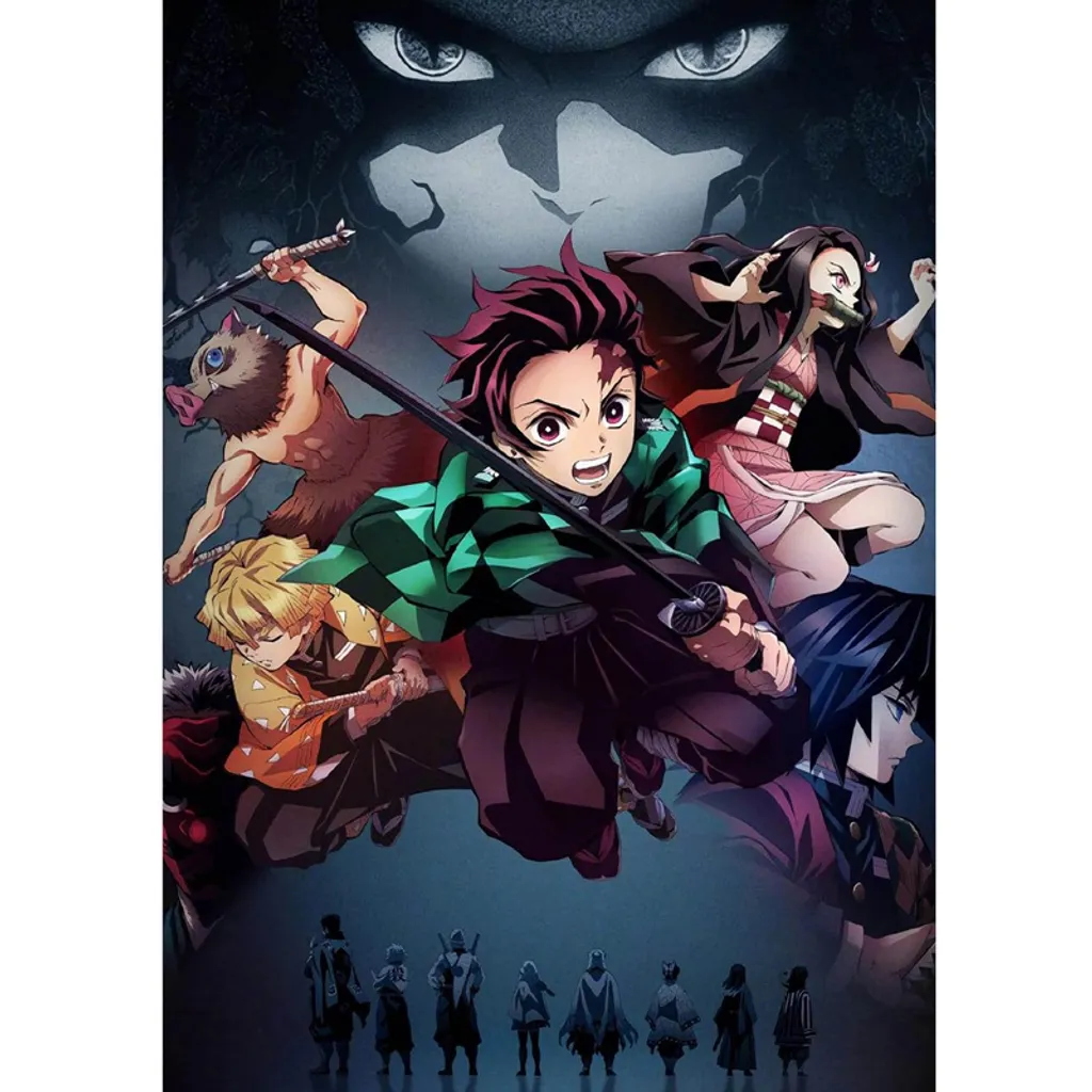 5D DIY Diamond Painting Full Diamant Kreuzstich Stickerei Malerei Demon Slayer Bilder Deko 45*60cm 1 5D DIY Diamond Painting Full Diamant Kreuzstich Stickerei Malerei Demon Slayer Bilder Deko 45*60cm