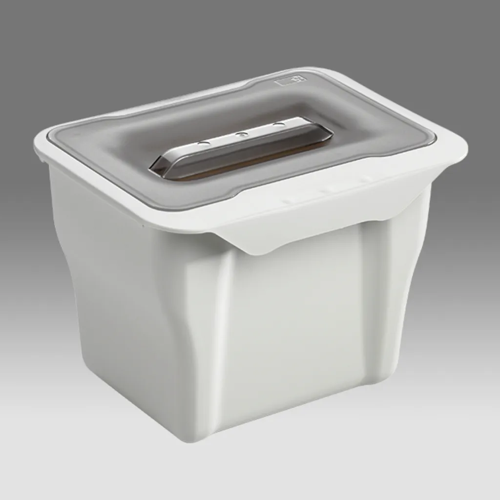 WESCO Kitchen Box 5 Liter Multifunktionsbehälter Biomüll Mülleimer Abfallsammler 1 WESCO Kitchen Box 5 Liter Multifunktionsbehälter Biomüll Mülleimer Abfallsammler