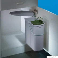 Naber Vario 1 Plus. Abfallsammler, Alu Grau. - Mülleimer -Leifheit || Vileda || Wenko Verkaufsgeschäft f8a773e2c966a6c850e7ab5584aebde8