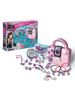 Clementoni Spielwaren Crazy Chic - Schmuck-Bastelset In Herz-Handtasche Schmuck-Bastelsets Basteln & Kreativitätsspielzeug -Leifheit || Vileda || Wenko Verkaufsgeschäft f919739c8bfd33d476cc455827275c20