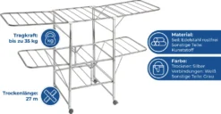 Wenko Wäschetrockner Edelstahl Mobil -Leifheit || Vileda || Wenko Verkaufsgeschäft f9d1fdffa32d5af6fdfaaffb5c2a15f9