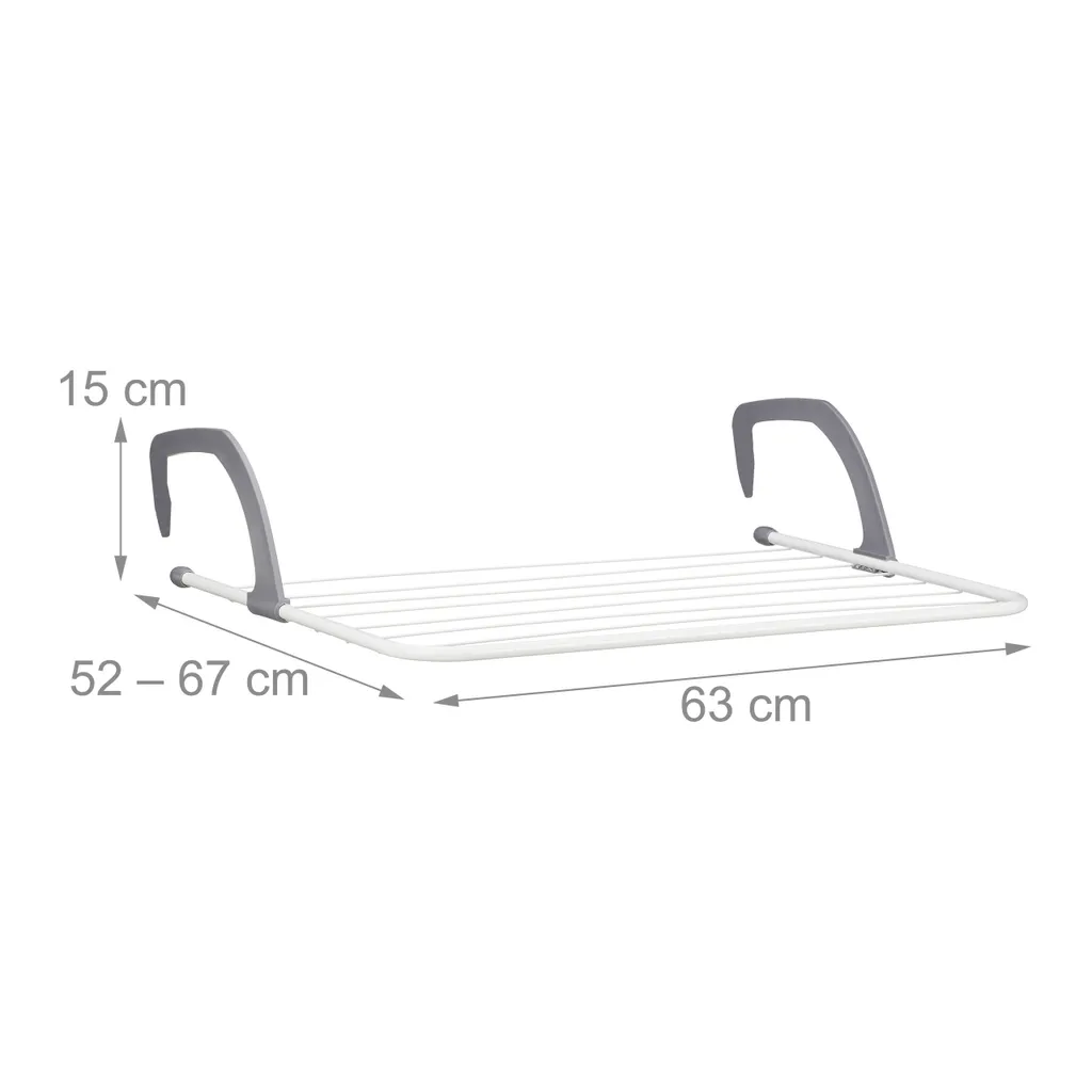 Relaxdays Platzsparender Hängetrockner 4 Relaxdays Platzsparender Hängetrockner – Bild 4