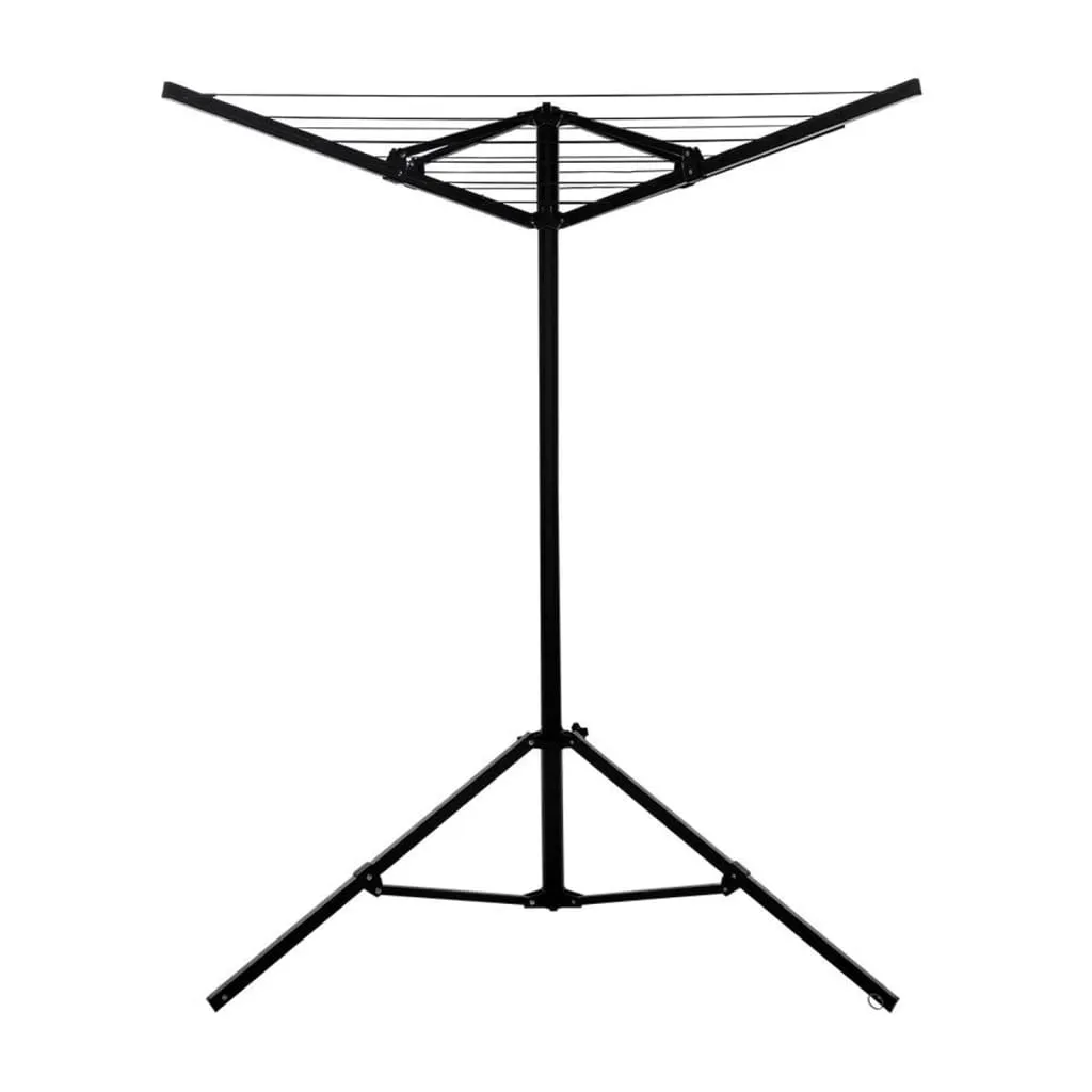 Travellife Wäschespinne Drehbar 110x158 Cm Schwarz 1 Travellife Wäschespinne Drehbar 110x158 Cm Schwarz