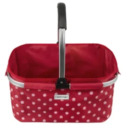 Anndora Einkaufskorb - Rot-weiß Mit Punkten RÖDVITA (22 Liter) - RÖDVITA -Leifheit || Vileda || Wenko Verkaufsgeschäft fb3d4d63d16659a75a2f33d5178276cb