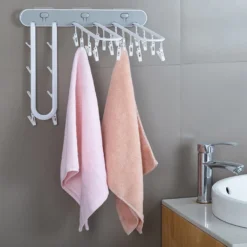 Wandmontiertes Falten Wäscheständer,Hängewäschetrockner,Mit 24 Clips,Kein Stanzen,Balkon Badezimmer Wäscheständer Schwarz 12 Wandmontiertes Falten Wäscheständer,Hängewäschetrockner,Mit 24 Clips,Kein Stanzen,Balkon Badezimmer Wäscheständer Schwarz -Leifheit || Vileda || Wenko Verkaufsgeschäft fbaafe7b075a9336722d5d058fb464e6