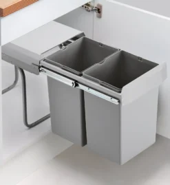 Wesco Double Deluxe. Abfallsammler, Alu Grau. - Mülleimer 15 Wesco Double Deluxe. Abfallsammler, Alu Grau. - Mülleimer -Leifheit || Vileda || Wenko Verkaufsgeschäft fc52cbd2014863010ebcae14055c30cf