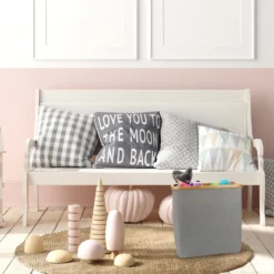 KAHOO Wäschekorb 73L Wäschesammler Aus Bambus + Leinen, 45x36x45cm, Faltbarer Sortier, Wäschebox Mit Deckel Und Griffen, Für Spielzeuge -Leifheit || Vileda || Wenko Verkaufsgeschäft fc583ba9fb5f565eb030394b4f9689e9