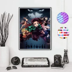 5D DIY Diamond Painting Full Diamant Kreuzstich Stickerei Malerei Demon Slayer Bilder Deko 45*60cm 7 5D DIY Diamond Painting Full Diamant Kreuzstich Stickerei Malerei Demon Slayer Bilder Deko 45*60cm -Leifheit || Vileda || Wenko Verkaufsgeschäft fd9fa38b69b3d48ac95ad01862508ddd