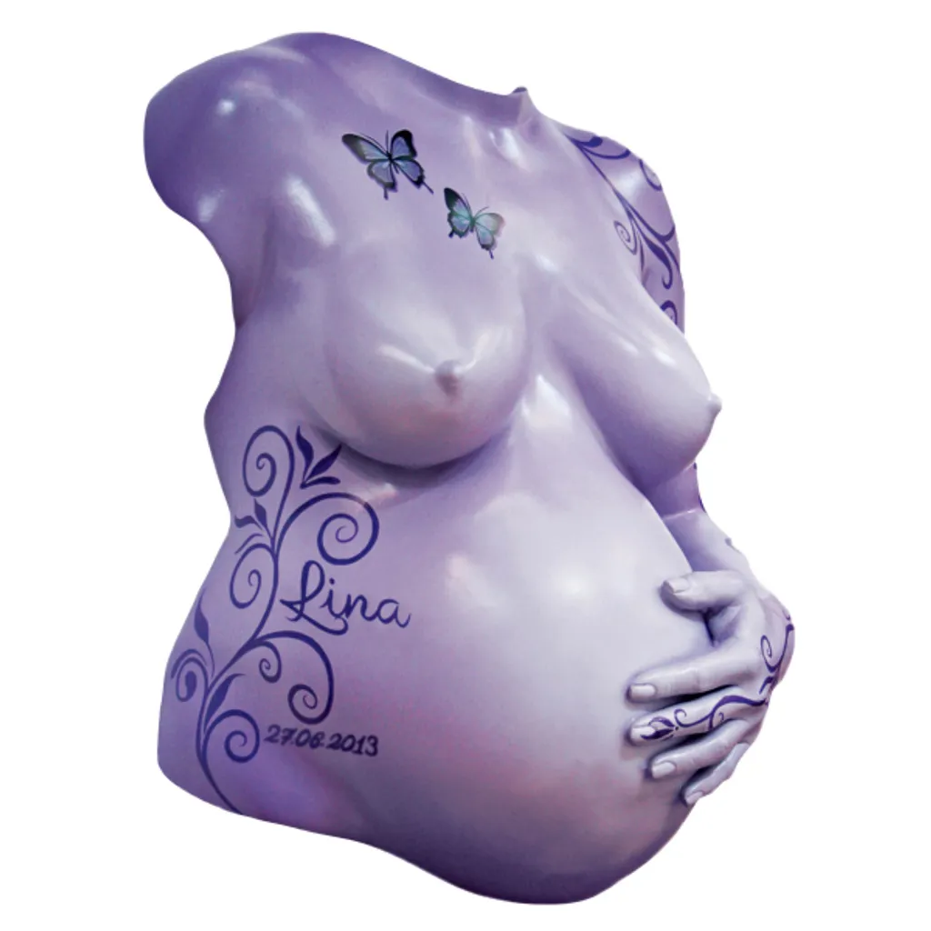 SELVA Gipsabdruck-Set Babybauch 2 SELVA Gipsabdruck-Set Babybauch – Bild 2